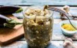 Салат из баклажанов на зиму рецепт без уксуса