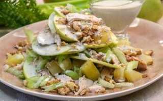 Рецепт куриный салат с ананасами