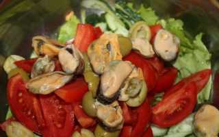 Салат из морепродуктов без майонеза рецепт
