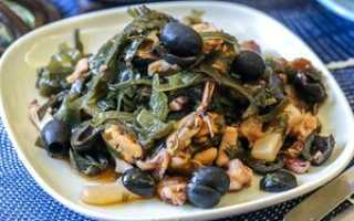 Рецепты салата с морской капустой