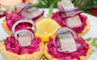 Вкусные салаты рецепты с фото в тарталетках