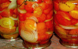 Салат из помидоров рецепт на зиму с фото
