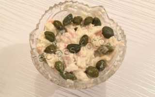 Салат оливье с каперсами рецепт