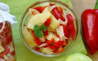 Зимний салат рецепт из перца