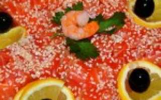 Салат из рыбы красной соленой рецепт с фото