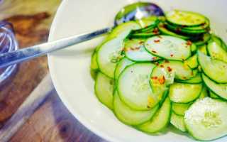 Салат из огурцов на зиму острый рецепты