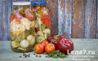Салат сад и огород рецепт на зиму