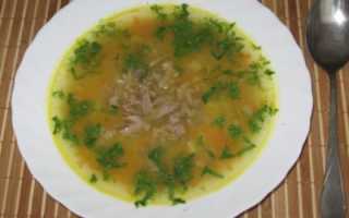 Гороховый суп на свиных ребрышках рецепт