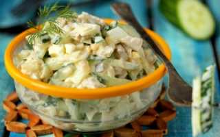 Вкусные и простые рецепты салатов из куриной грудки