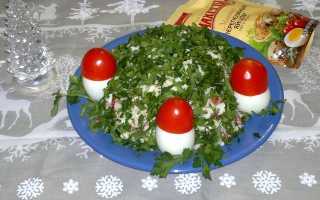 Салат горка рецепт с фото классический