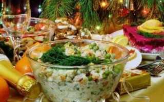 Рецепты новогодние рецепты салатов
