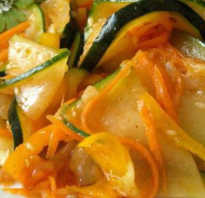 Салат из кабачков без стерилизации на зиму рецепт с фото