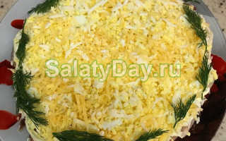 Рецепты салатов из крабовых палочек и сыра