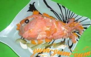 Золотая рыбка рецепт салат