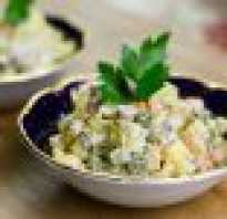 Рецепт оливье зимний салат