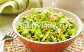 Салат из свежей капусты рецепт с колбасой