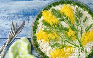 Салат мимоза рецепт классический пошаговый с фото с сыром