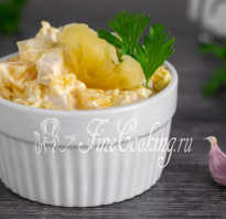 Рецепты салатов с курицей и ананасами и сыром
