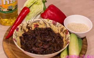 Теплый тайский салат рецепт классический с фото пошагово