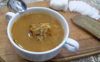 Гороховый суп с уткой рецепт