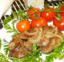 Салат из печени утки рецепты с фото