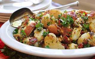 Картофельный немецкий салат рецепт