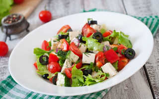 Греческий салат рецепт без лука
