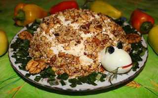 Салат черепаха рецепт с фото с курицей и виноградом рецепт с фото