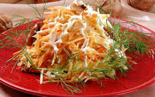 Рецепты салатов с тыквой с фото