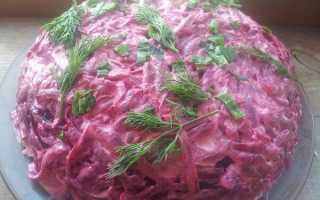 Салат шуба классический пошаговый рецепт с фото