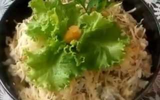 Салат с мясом и грибами рецепт с фото пошагово