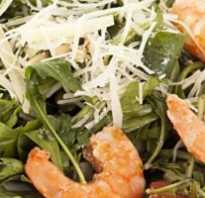 Рецепт салат креветки руккола